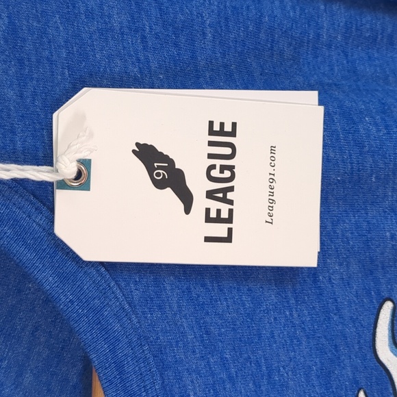 NWT Kennedy Space Center Men's Graphic Short Sleeve TShirt Blue Surf Logo Size M - Picture 3 of 11